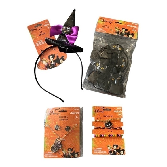 NWT-DISNEY HOCUS POCUS BUNDLE - Picture 1 of 6